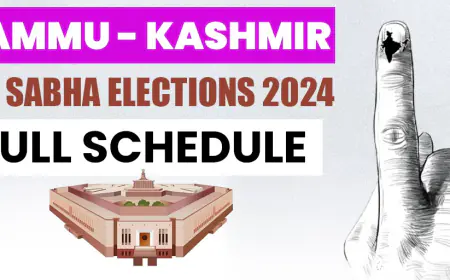 Jammu and Kashmir Legislative Assembly Elections 2024
