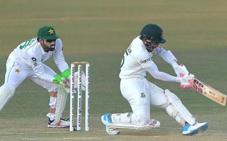 Pakistan announced the playing 11 for the first test on the lines of England, this happened after 28 years
