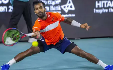 Sumit Nagal withdraws from Davis Cup match due to back injury