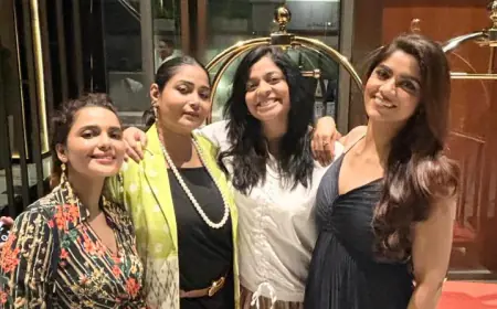 Sayantani Ghosh Shines in Style: A Glamorous Birthday Bash at Hunky Dory, Malad