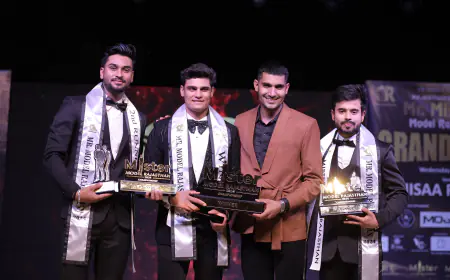 CR Production House to train Mr. India, Vishnu Choudhary for the world’s biggest international contest