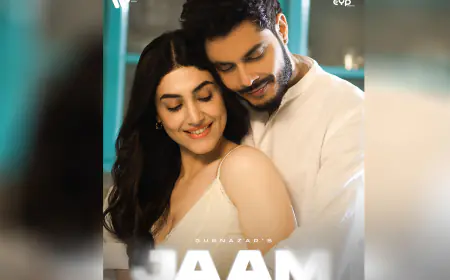 Delbar Arya Joins Punjabi Sensation Gurnazar Chattha for Heartfelt Ghazal 'JAAM'