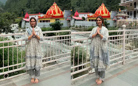 Alankrita Sahai Visits the famous Kainchi Dhaam: A Spiritual Journey Inspired by Icons Like Mark Zuckerberg and Julia Roberts