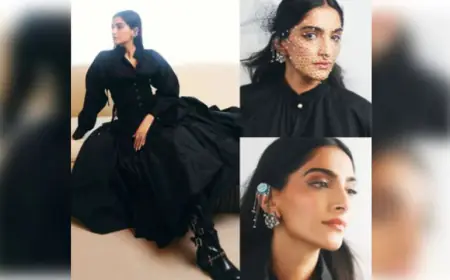 Sonam Kapoor wows with goth and bohemian flair in Paris Fashion Week 2024
