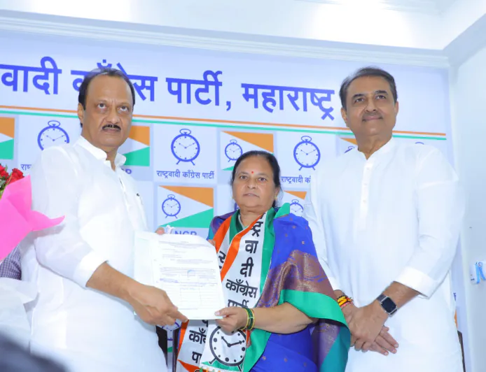 Big Setback for Congress: Amravati MLA Sulbha Khodke Joins Ajit Pawar's NCP, Declared Candidate from Amravati