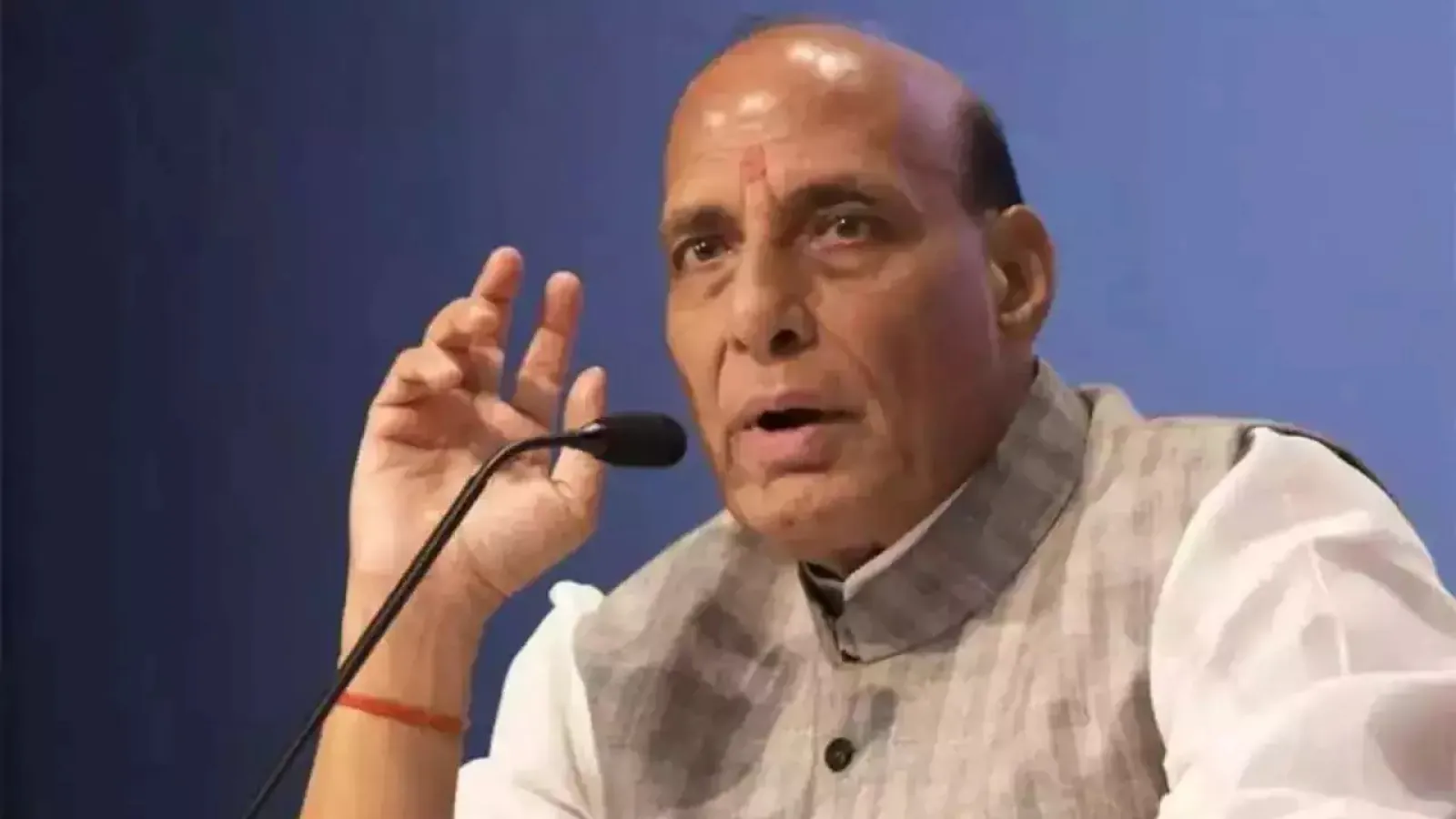 'Solution to war will come out of Buddha's principles', Rajnath Singh gave a message of peace to the world