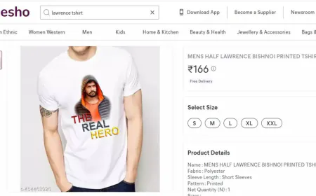 Meesho launched Lawrence Bishnoi T-shirts; Company gave a statement when people started lashing out 