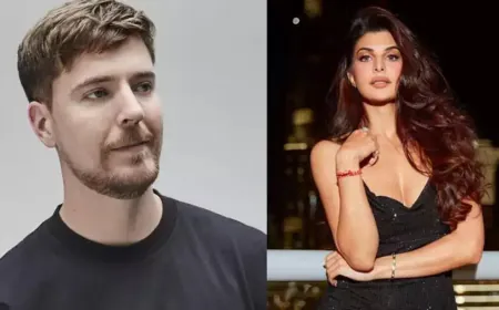 Jacqueline Fernandez Makes History! Collaborates with Jean-Claude Van Damme and MrBeast!