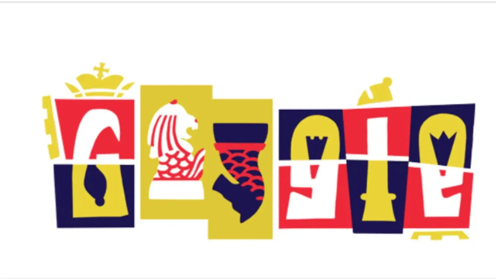 Google created a special doodle to celebrate the grand finale of the World Chess Championship