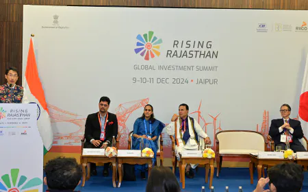 ‘Rising Rajasthan’ Summit: Strengthening Japan-Rajasthan Ties for Industrial Growth and Sustainability