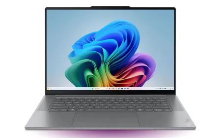 Lenovo Yoga Slim 7i Aura Edition equipped with AI features, touchscreen display; launched in India