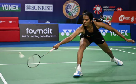 PV Sindhu and Kiran George enter India Open quarterfinals 2025, beat Japan's Manami Suiju