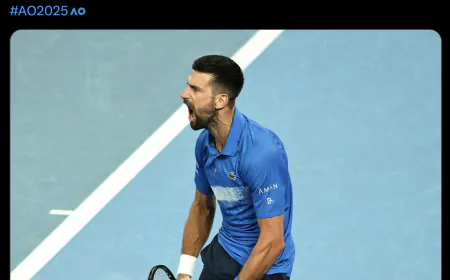 Novak Djokovic played 'best match of the tournament', reached fourth round for 17th time