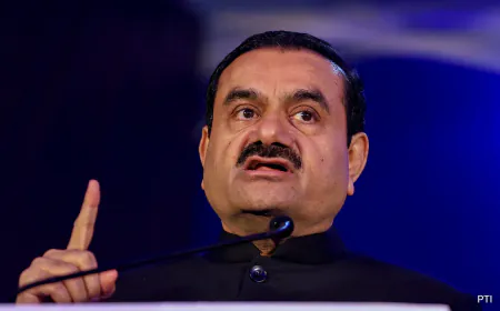Adani narrated the story of building his empire: Reached Mumbai empty-handed, earned 10000 from first commission