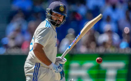 Rohit Sharma out after scoring just this less runs in Ranji Trophy match