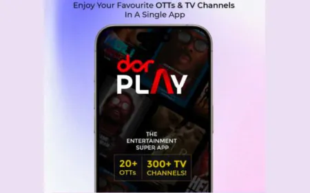Dor Play  launched with many OTT apps at one place and affordable price 