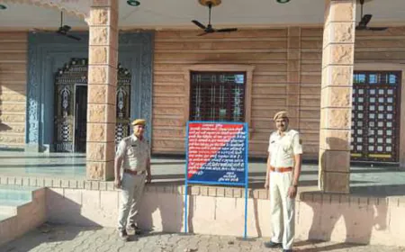 Chittorgarh News: Rs 75 lakh in property worth Rs 75 lakh that was acquired using drug smuggling money