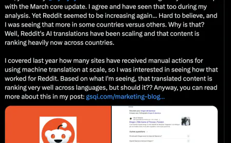 AI content is ranking in search, is Google's policy just like ivory