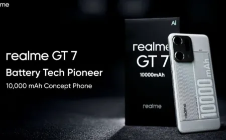 Realme brought a special phone with 10000mAh battery and 320W fast charging, the design is also slim