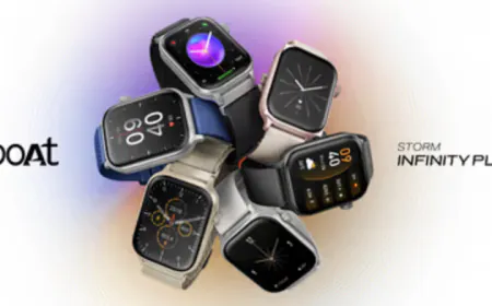 boAt Storm Infinity Plus smartwatch launched with 1.96-inch display and Find My Device feature