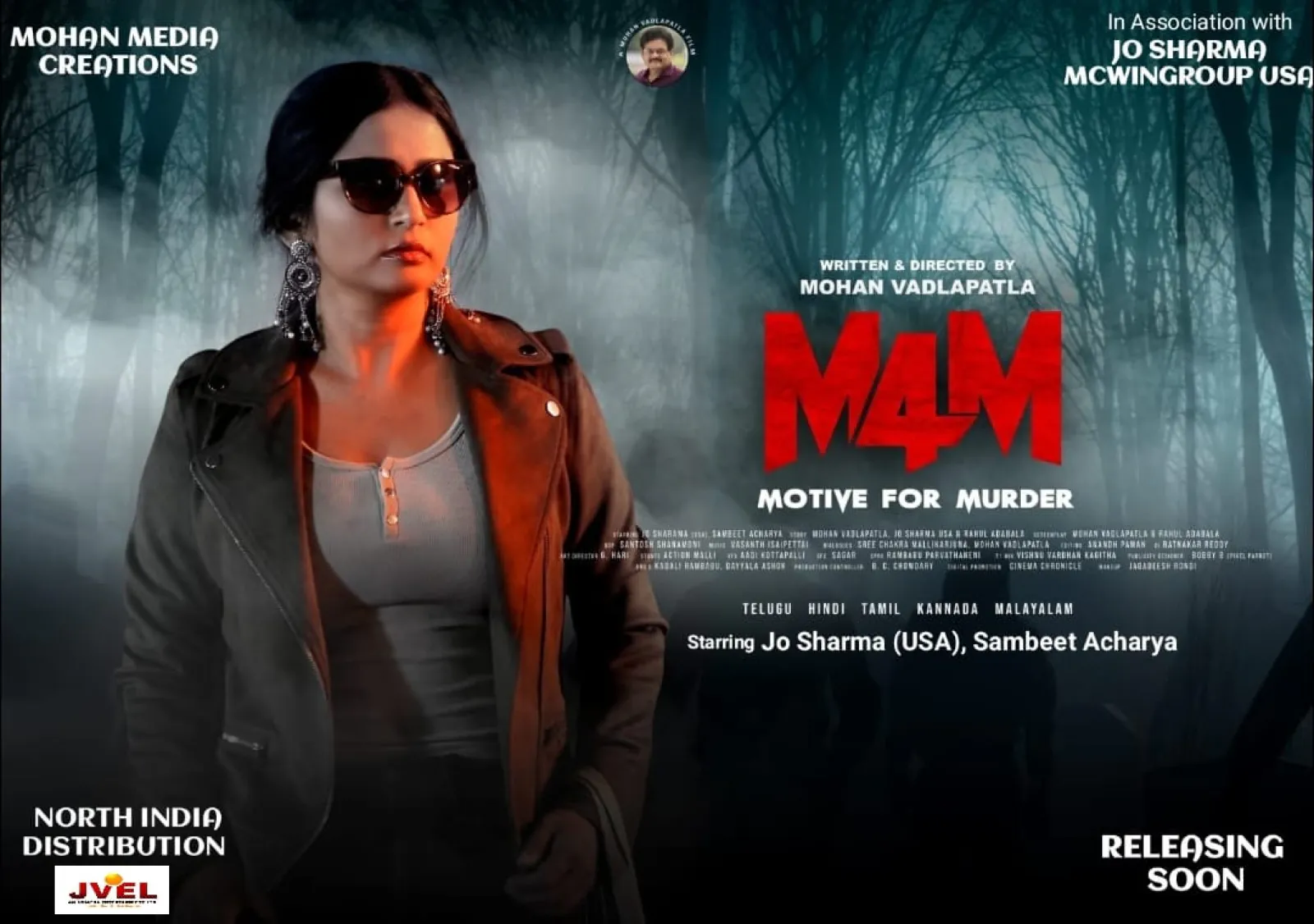 Jo Sharma's 'M4M - Motive for Murder' Set to Redefine Indian Thrillers in 2025 Pan-India Release
