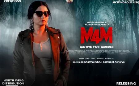 Jo Sharma's 'M4M - Motive for Murder' Set to Redefine Indian Thrillers in 2025 Pan-India Release
