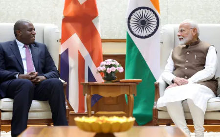 India-UK will increase cooperation in health-tech, AI-semiconductor; TSI's impact will increase
