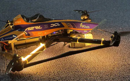 First time in the world: AI drone beats humans in racing competition