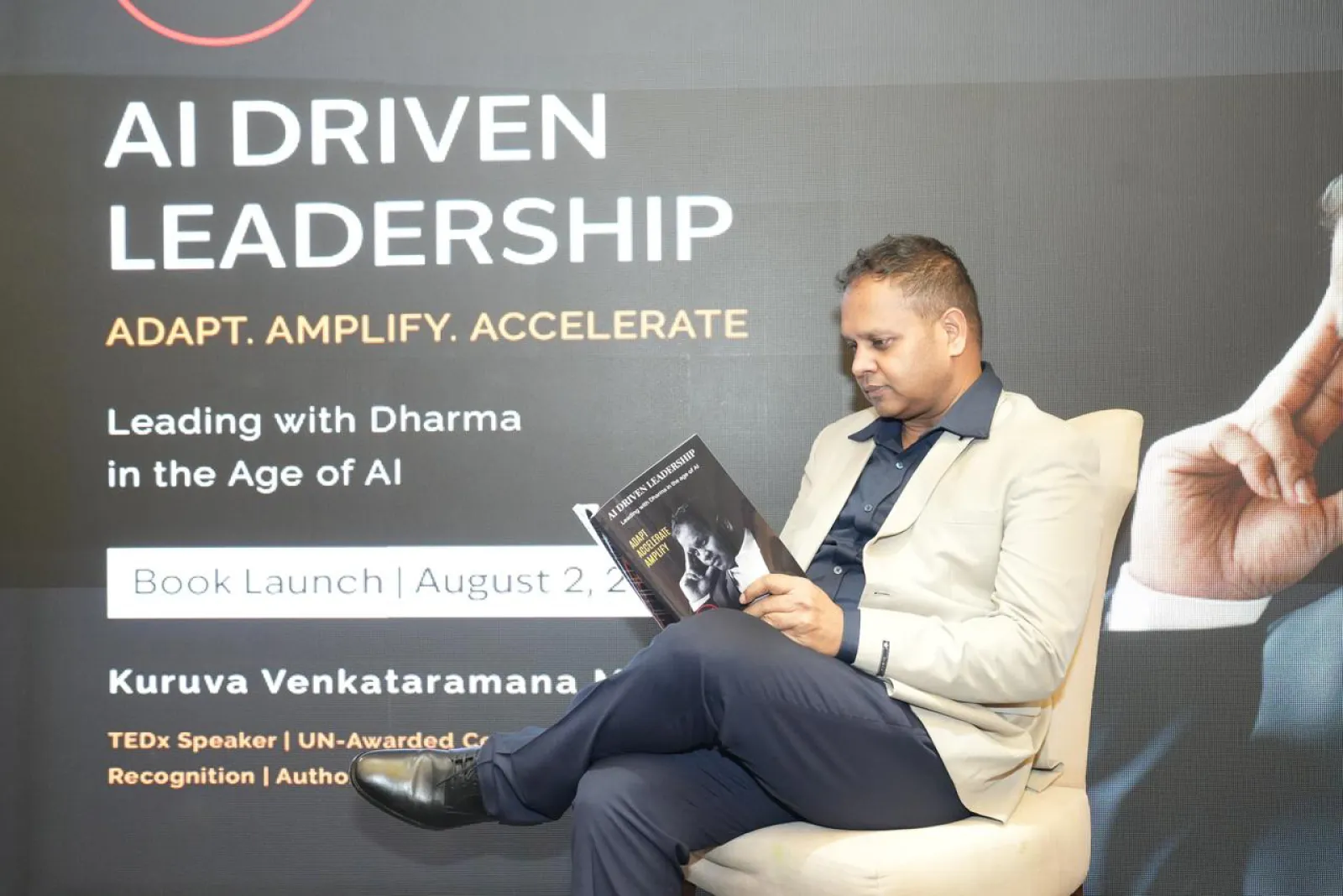 AI-Driven Leadership: Leading with Dharma in the Age of AI Kuruva Venkataramana Murthy’s Quiet Rebellion Against Mindless Speed