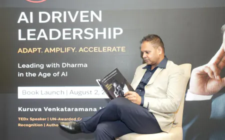 AI-Driven Leadership: Leading with Dharma in the Age of AI Kuruva Venkataramana Murthy’s Quiet Rebellion Against Mindless Speed