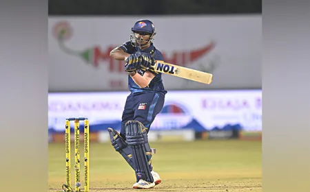 Maharaja Trophy 2025: Blasters open their account by defeating Gulbarga by five wickets