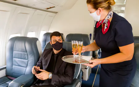 Air Travel Guide: Facilities in Economy, Business, and First Class