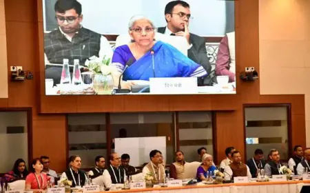 GST Council Meet Begins in Delhi; Opposition States Push to Continue Compensation Cess