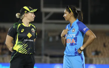 Cricket Australia Shifts India Women’s ODI to Hobart, Melbourne Misses Out