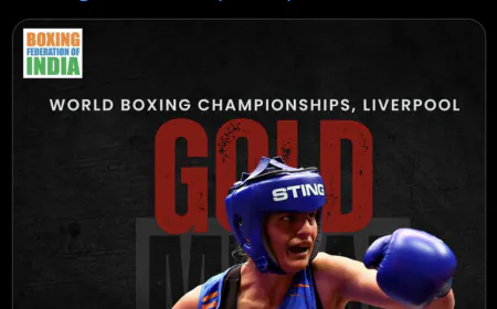 India’s Jasmine Lamboria Defeats Poland’s Julia Seremeta to Clinch World Boxing Gold