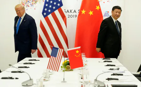US-China Begin High-Stakes Economic Talks in Madrid Amid Rising Tech Tensions