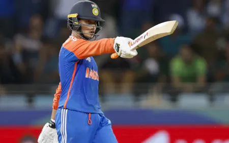 Abhishek Sharma Surpasses Yuvraj Singh, Smashes Fifth Fast Fifty in T20 Internationals