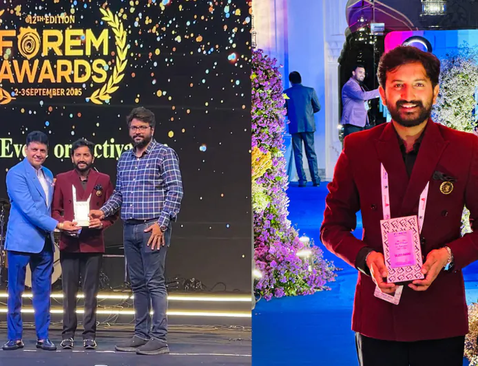 Mr. Verma Events Wins Silver at Eventsthan 2025