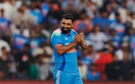 Mohammed Shami Ready to Play for India: Says Selection is Not in His Hands