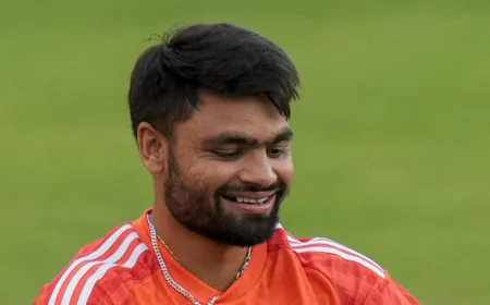 Rinku Singh Shines with Century as UP Battles Back in Ranji Trophy