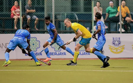 India loses 1-2 to Australia in the Sultan of Johor Cup final