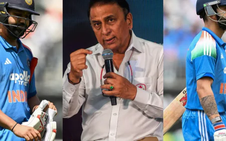 Sunil Gavaskar's big prediction for Rohit Sharma and Virat Kohli, saying, "Don't be surprised if..."