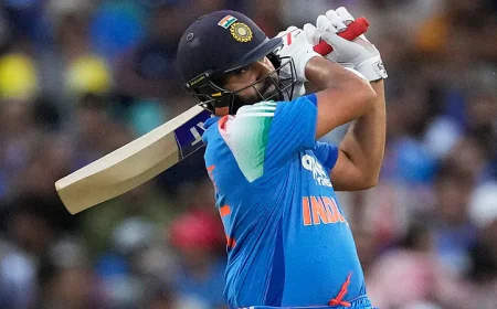 Rohit Sharma’s Ton in Sydney Helps Him Equal Virat Kohli and Sachin Tendulkar Record