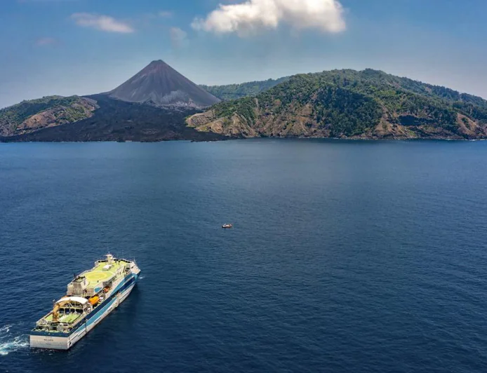 ‘Sindhu’ Sets Sail to Barren Island, Marking a Historic Moment in Indian Maritime Tourism