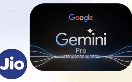Jio Offers Free Google Gemini AI Pro Subscription for 18 Months to All 5G Users