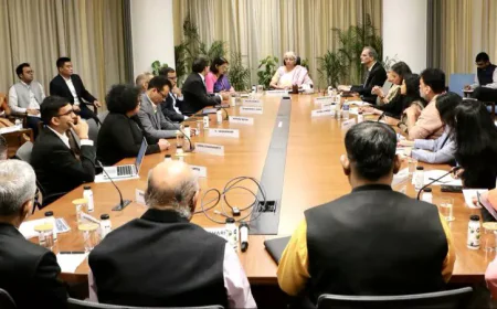 FM Sitharaman Holds Pre-Budget Meeting with Top Economists Ahead of Union Budget 2026-27
